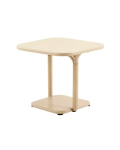 Stone Bend Compact Balcony Table - Beige