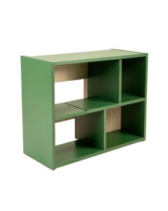 Moss Edge Desktop Shelving Unit - Green