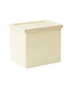 Bay Bridge Closed Outdoor Storage Box - Cream (synthetic illustration; no displayed measurements)