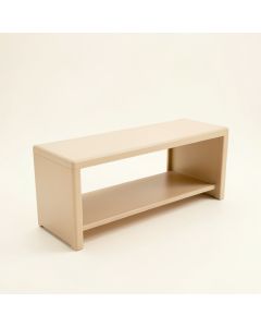 Cove Bend Narrow Outdoor Storage Bench - Beige (synthetic illustration; no displayed measurements)
