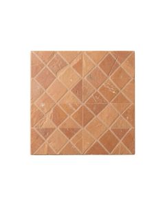 Heath Canyon Uninstalled Square Decorative Tile - Terracotta (synthetic illustration; no displayed measurements)