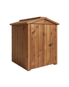 5 Ft. W X 2.5 Ft. D Solid Wood Lean-To Storage Shed