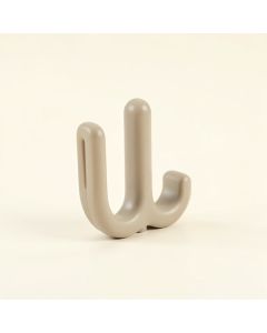 Resin Shower Curtain Hooks (synthetic illustration; no displayed measurements)