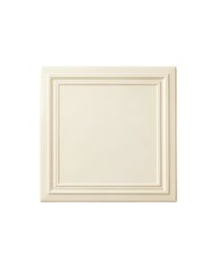 Clay Bluff Uninstalled Square Decorative Tile - Cream