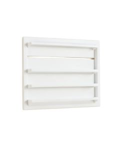 Linden Crossing Empty Wall-Mounted Tool Organizer Panel - White
