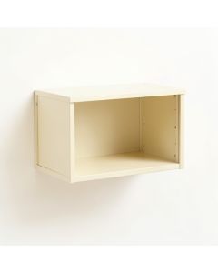 Dawn Canyon Wall-Mounted Shelf - Ivory (synthetic illustration; no displayed measurements)