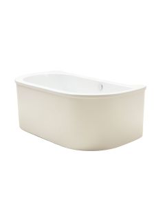 63 '' X 29 '' Freestanding Soaking Acrylic Bathtub