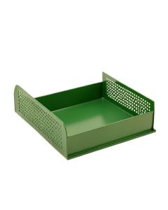Fern Bluff Empty Under-Desk Cable Tray - Green (synthetic illustration; no displayed measurements)