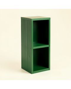 Moss Dell Narrow Cubby Tower - Green (synthetic illustration; no displayed measurements)