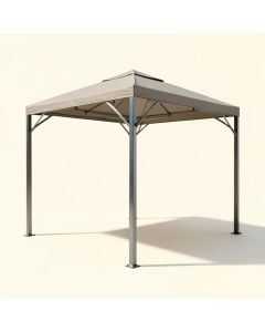 Modena 12 Ft. W X 12 Ft. D Aluminum Pergola With Canopy (synthetic illustration; no displayed measurements)