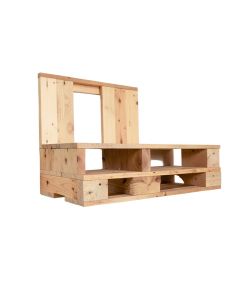 Home Sweet Home Pine Pallet Wall Décor (synthetic illustration; no displayed measurements)