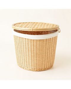 Moss Bend Laundry Hamper - Ivory (synthetic illustration; no displayed measurements)