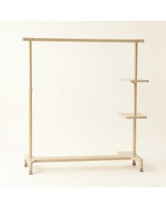Briar Bend Empty Garment Rack - Beige (synthetic illustration; no displayed measurements)