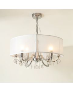 Hutchings 8-Light Candle Style Drum Chandelier (synthetic illustration; no displayed measurements)