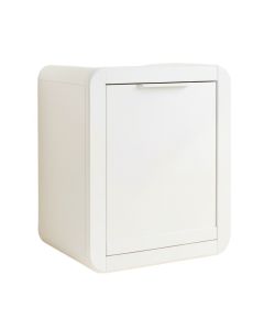 Maple Branch Wall-Mounted Laundry Cabinet - White (synthetic illustration; no displayed measurements)