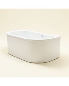 63 '' X 29 '' Freestanding Soaking Acrylic Bathtub (synthetic illustration; no displayed measurements)
