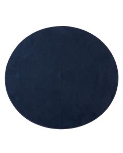 Sage Branch Round Area Rug - Navy (synthetic illustration; no displayed measurements)