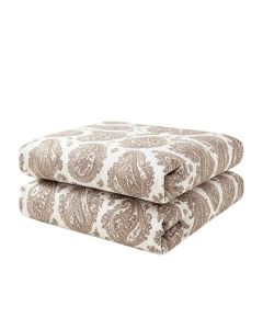 Newsoms Reversible Paisley Cotton Blend Quilt Set (synthetic illustration; no displayed measurements)