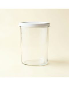 Ash Arc Storage Canister With Lid (synthetic illustration; no displayed measurements)