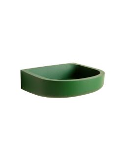 Moss Falls Wall-Mounted Cat Perch - Green (synthetic illustration; no displayed measurements)