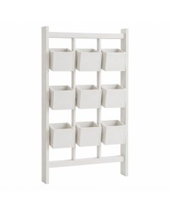 Cove Branch Empty Vertical Garden Frame - White