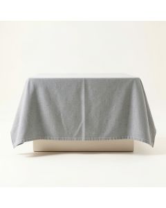 Slate Crest Flat Bed Sheet - Gray (synthetic illustration; no displayed measurements)