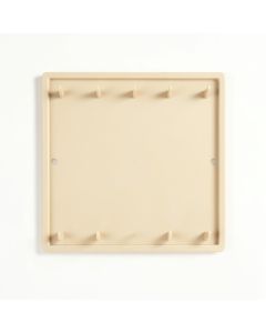 Olive Branch Empty Wall-Mounted Tool Organizer Panel - Beige (synthetic illustration; no displayed measurements)