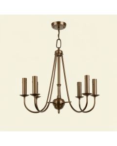 Janiyah 6-Light Candle Style Drum Chandelier (synthetic illustration; no displayed measurements)