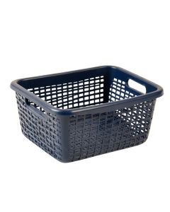 Ridge Bridge Empty Storage Basket - Navy