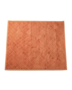Summit Edge Bath Mat - Terracotta (synthetic illustration; no displayed measurements)