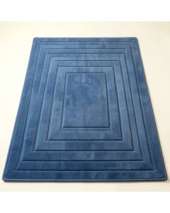 Hazel Canyon Rectangular Outdoor Rug - Blue (synthetic illustration; no displayed measurements)