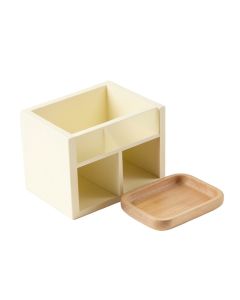 Field Branch Empty Coffee-Station Organizer - Cream