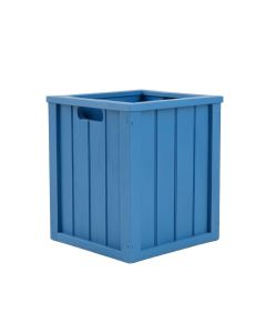 Willow Crossing Closed Outdoor Storage Box - Blue (synthetic illustration; no displayed measurements)