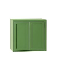 Brook Branch Wall-Mounted Laundry Cabinet - Green (synthetic illustration; no displayed measurements)