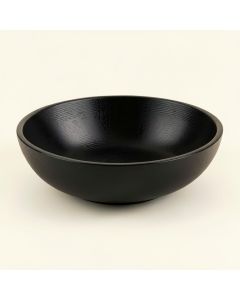 Cedar Crest Dining Bowl - Black (synthetic illustration; no displayed measurements)