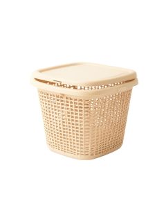 Sage Bridge Laundry Hamper - Beige