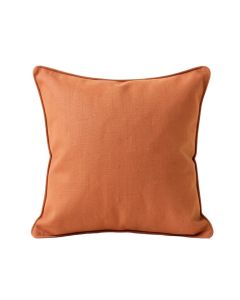 Slate Crest Filled Accent Pillow - Terracotta