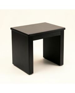 Juniper Field Side Table - Black (synthetic illustration; no displayed measurements)