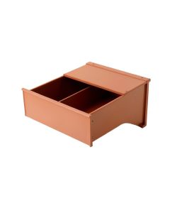 Birch Brook Under-Desk Drawer Unit - Terracotta