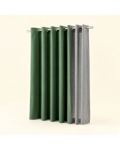 Door Curtain Semi-Sheer Thermal Curtain Panel (synthetic illustration; no displayed measurements)