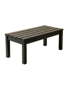 Heath Dell Indoor Bench - Black (synthetic illustration; no displayed measurements)
