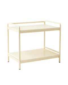Holly Bluff Empty Countertop Canister Rack - Cream