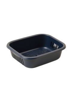Hazel Bluff Empty Under-Desk Cable Tray - Navy