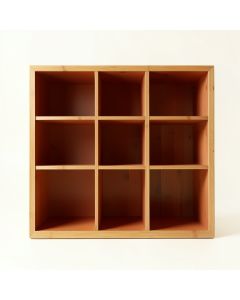 Brook Bend Empty Mug-Storage Cabinet Insert - Terracotta (synthetic illustration; no displayed measurements)