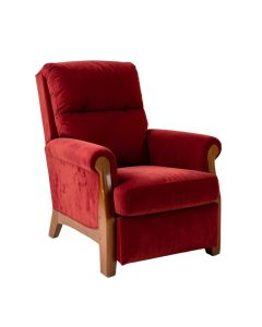 Dhiman 34.6 '' Wide Velvet Power Lift Assist Standard Recliner