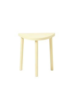 Dune Branch Compact Balcony Table - Ivory (synthetic illustration; no displayed measurements)