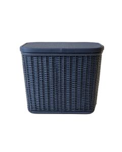 Moss Bluff Laundry Hamper - Navy