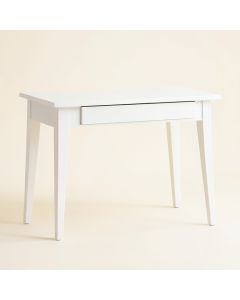 Ash Falls Writing Desk - White (synthetic illustration; no displayed measurements)