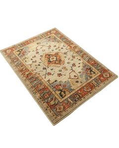 Hughesville Hand-Tufted Wool Multi-Color Area Rug