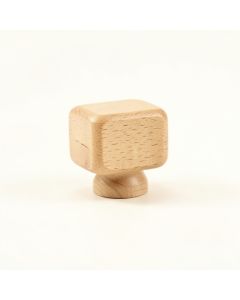 Maple Bridge Cabinet Knob Without Packaging - Beige (synthetic illustration; no displayed measurements)